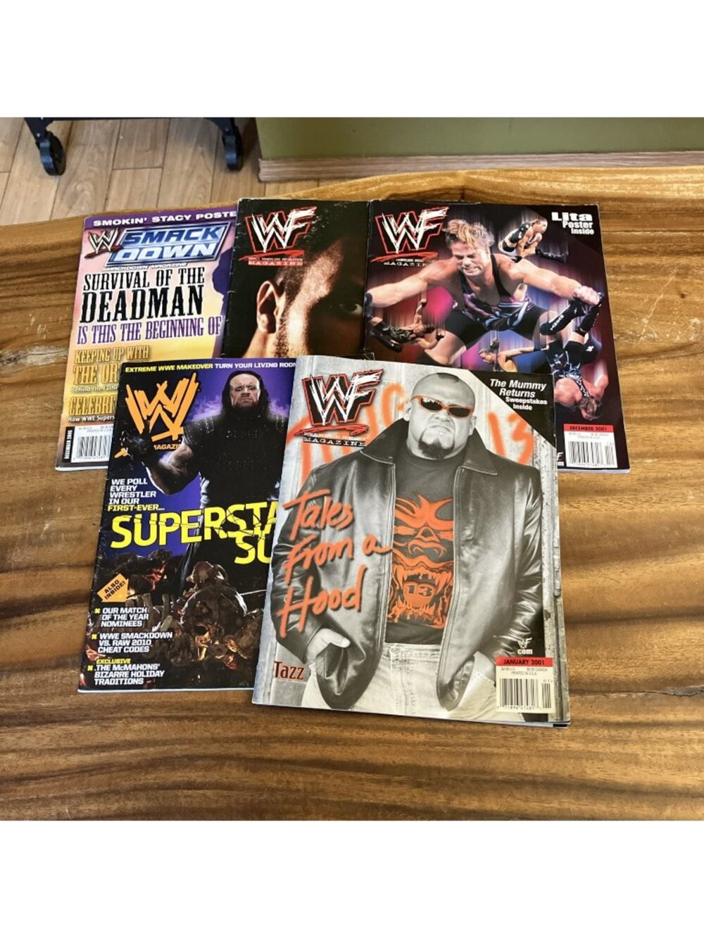 WWF / WWE Assorted Magazine Lot